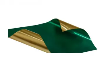 Emerald Foiled 6x12 paper, 4 Sheets